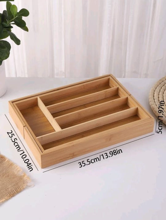 Adjustable Drawer Organizer Tray