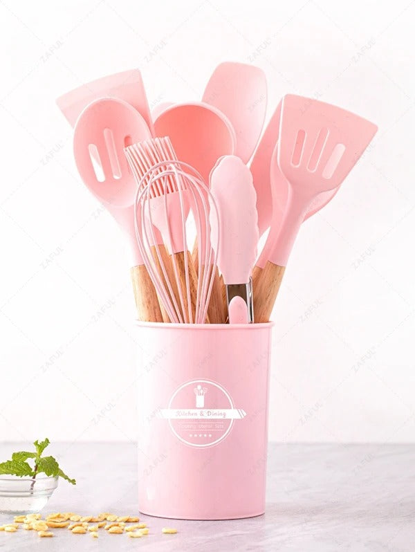 Silicone Cooking Utensil Set