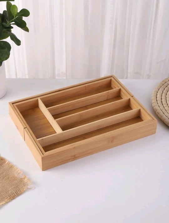 Adjustable Drawer Organizer Tray