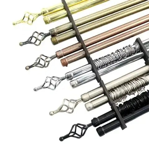 Double Adjustable Curtain Rods