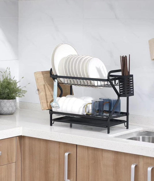 Classic Two-Tier Dish Drying Rack