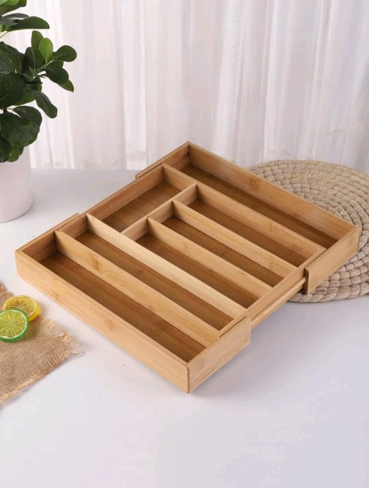 Adjustable Drawer Organizer Tray