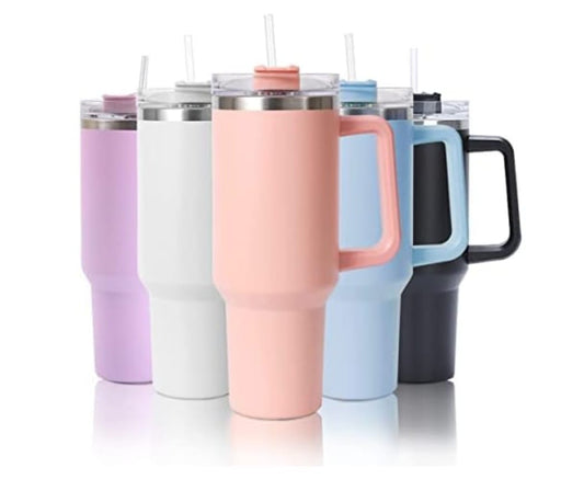 Tumblers Cup with Straw