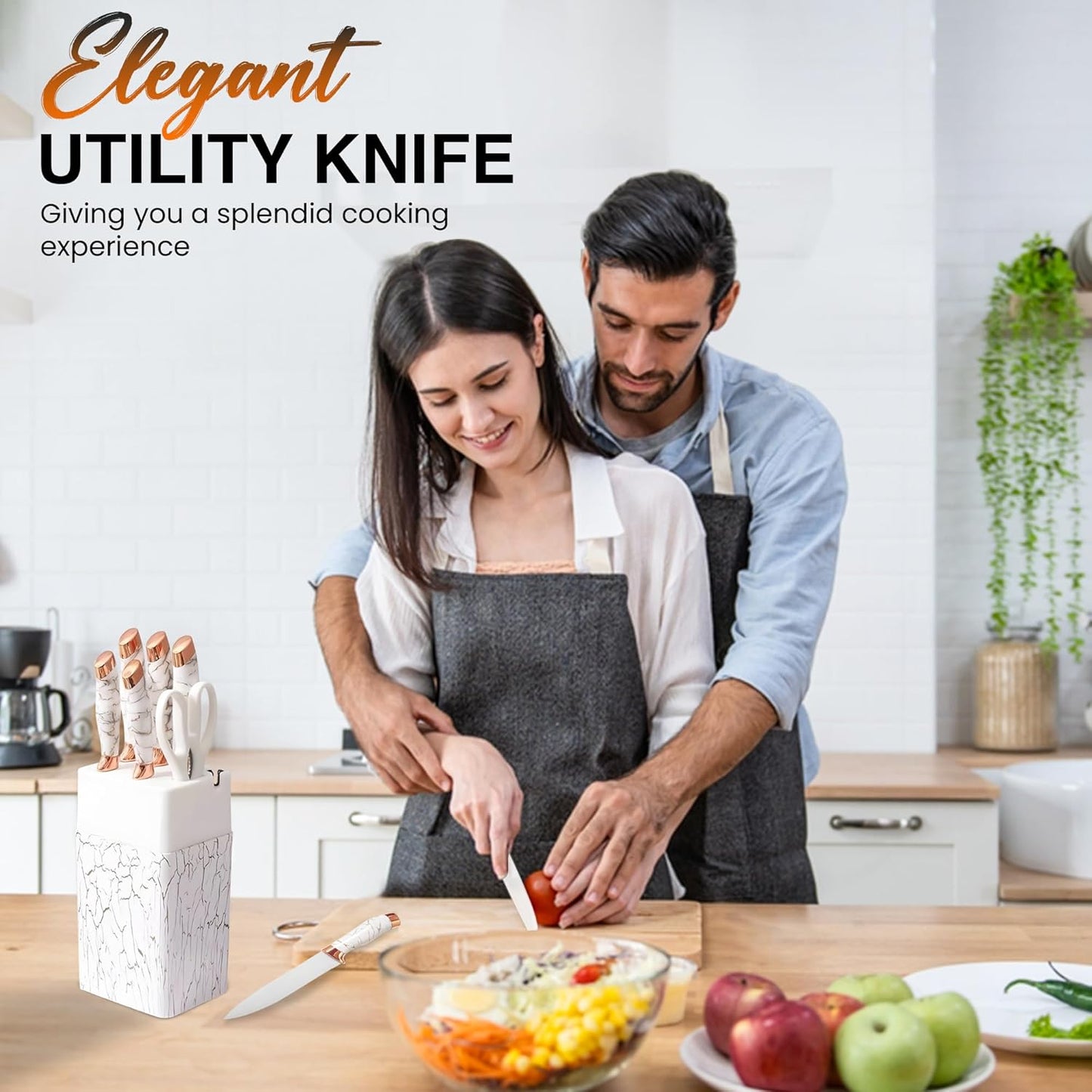 Stainless Steel Knife Set (6-Piece)