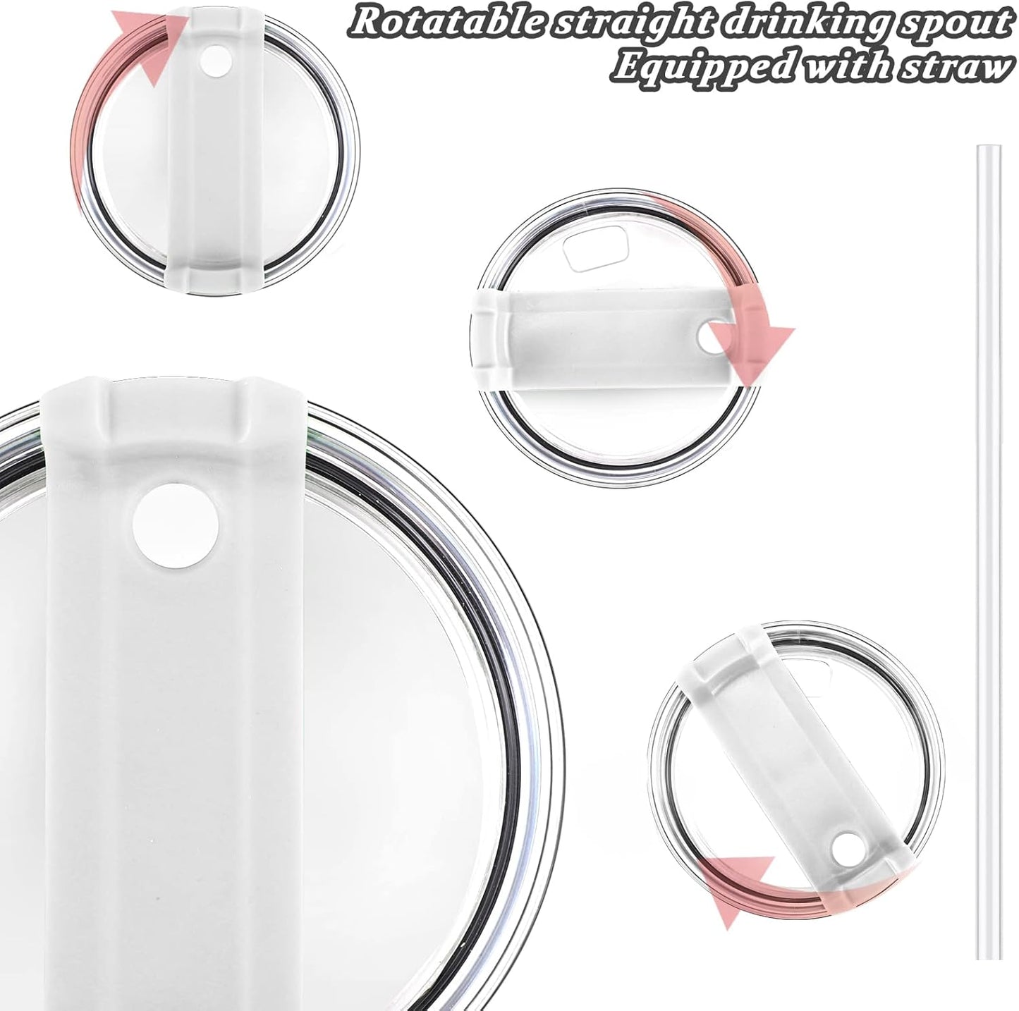 Tumblers Cup with Straw