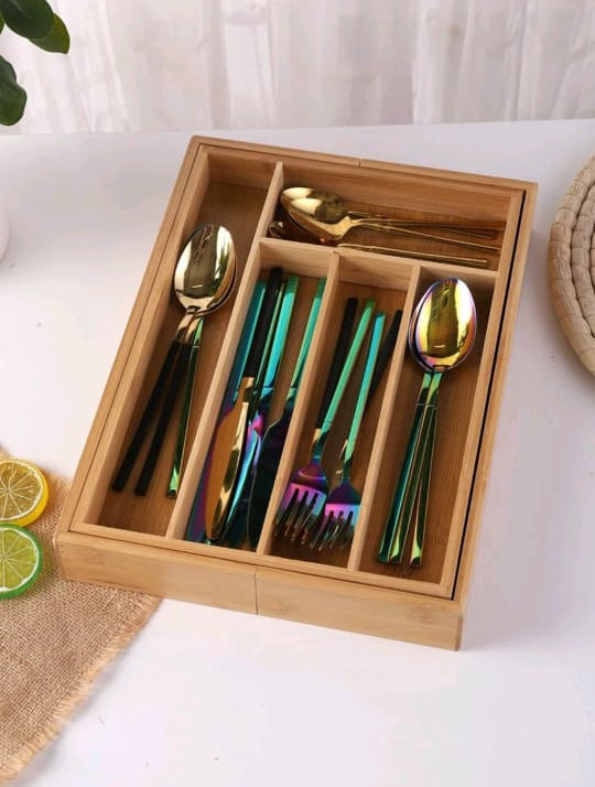 Adjustable Drawer Organizer Tray