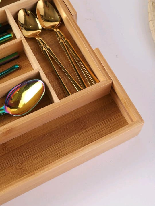 Adjustable Drawer Organizer Tray