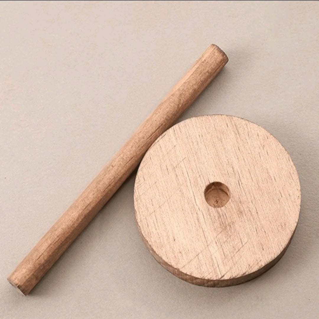 Bamboo Paper Towel Holder