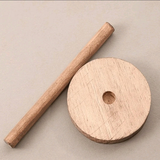 Bamboo Paper Towel Holder