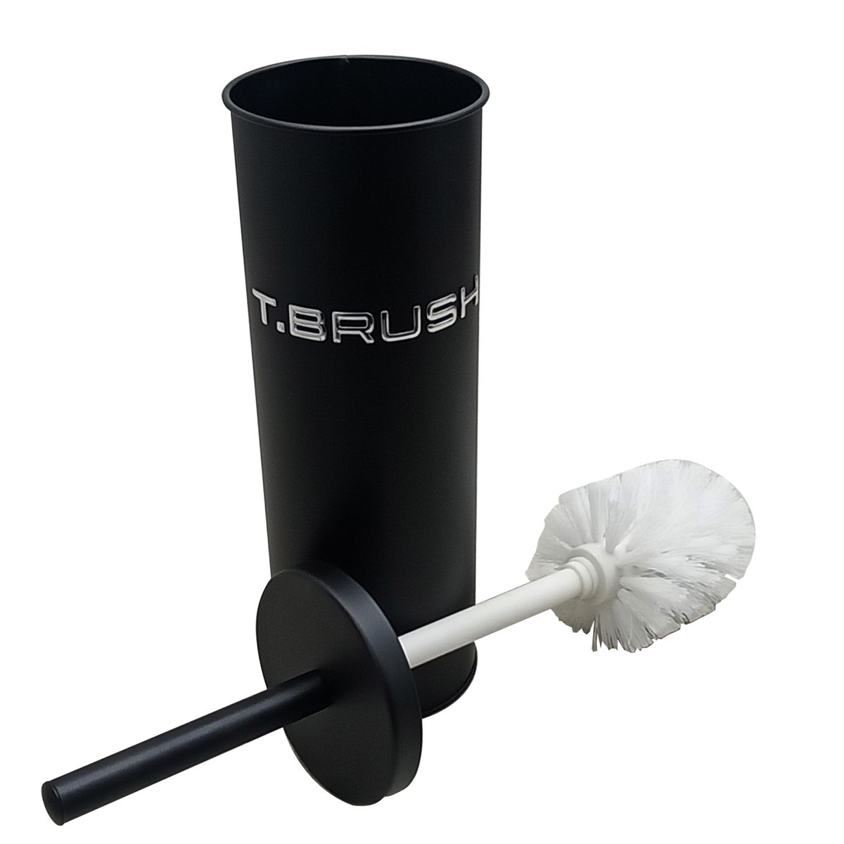 Coated 3D Icon Toilet Brush & Holder