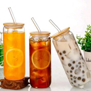 4-Piece Glass Cup Set