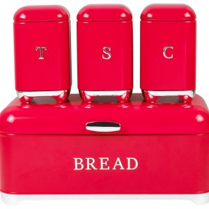4-Piece Bread Bin Set