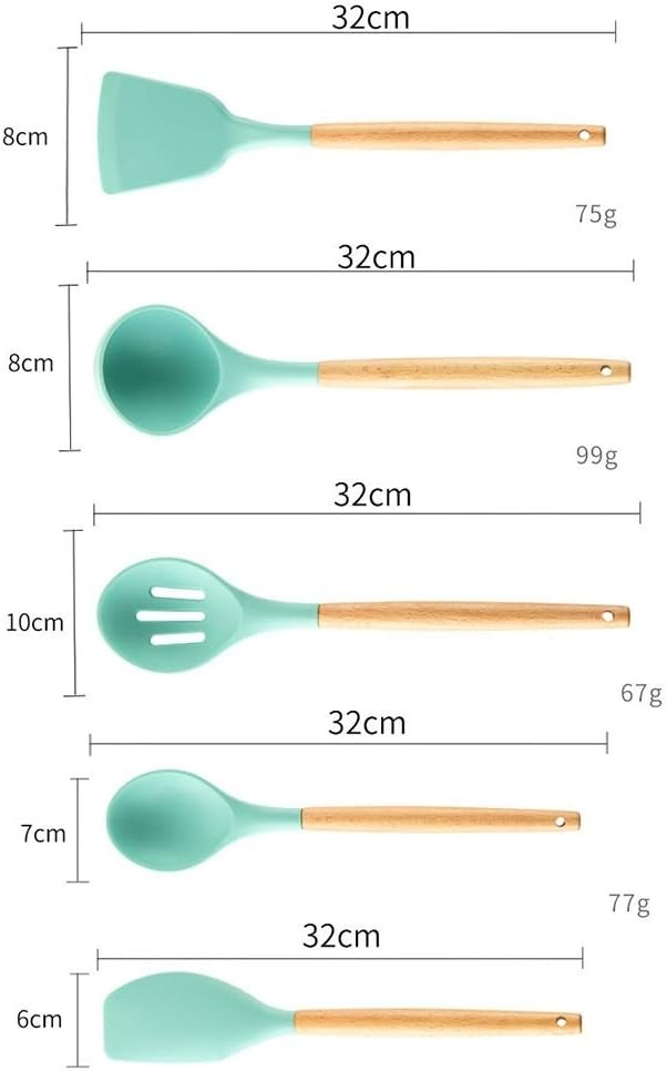 Twelve Piece Silicone Kitchen Set - Image 7