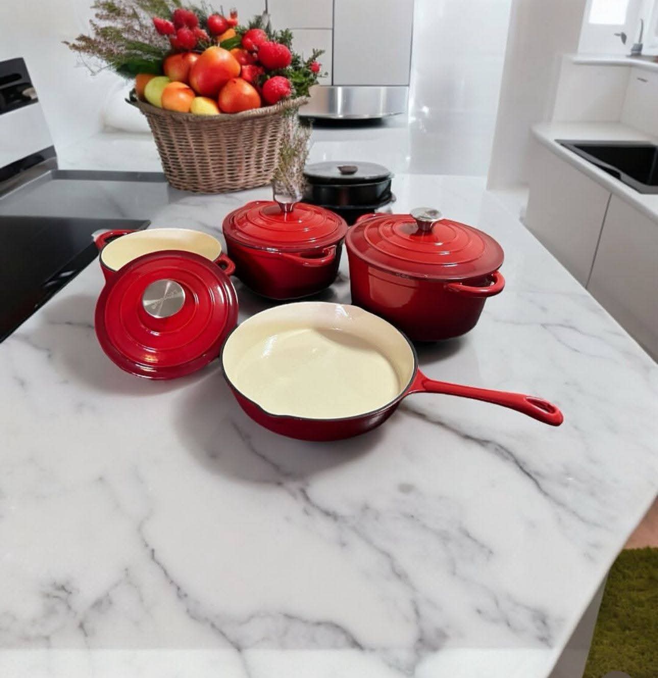 7-Piece Cast Iron Pot Set - Image 15