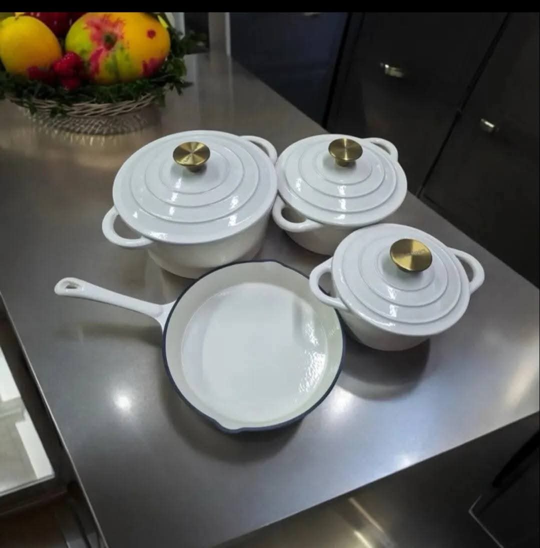 7-Piece Cast Iron Pot Set - Image 10