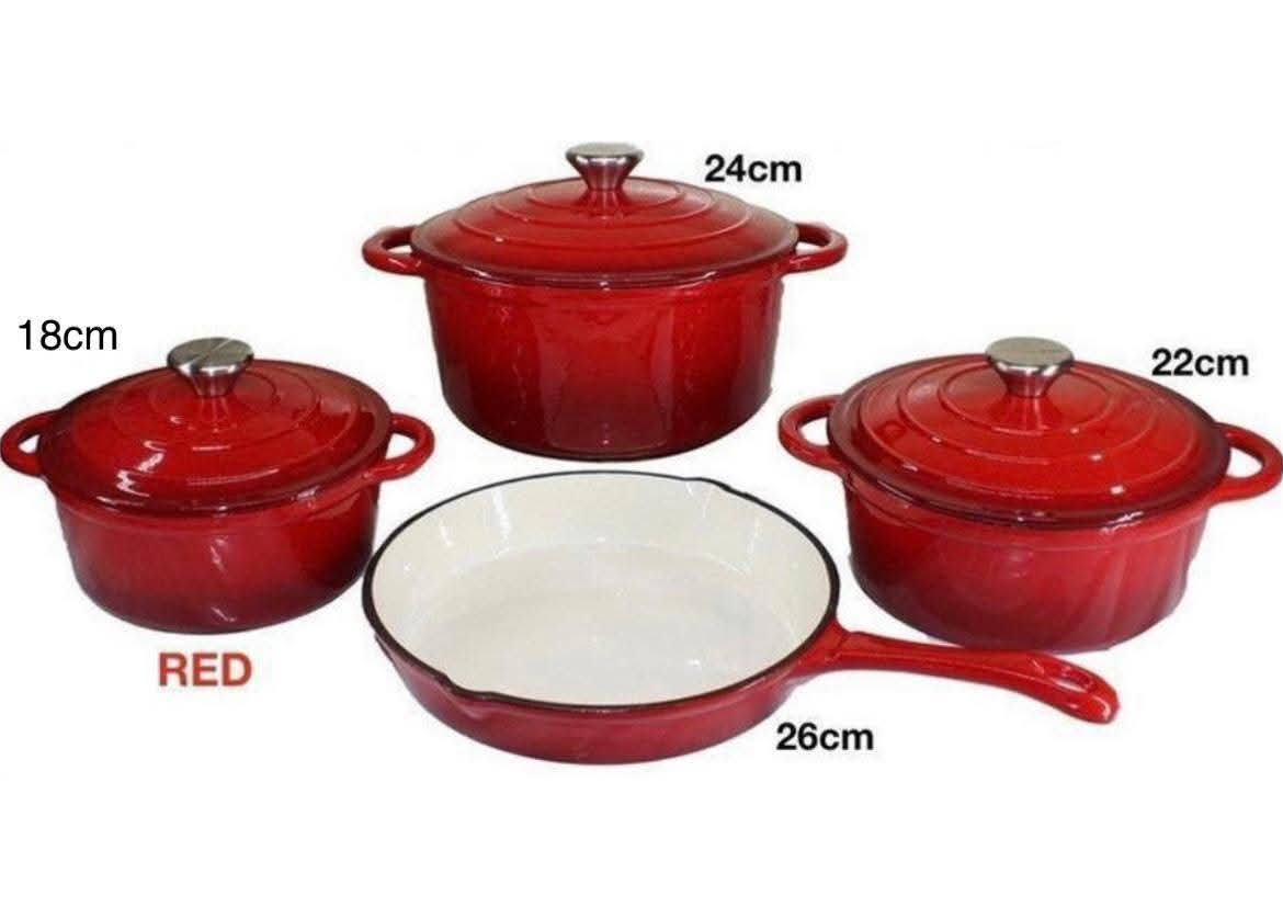 7-Piece Cast Iron Pot Set - Image 17